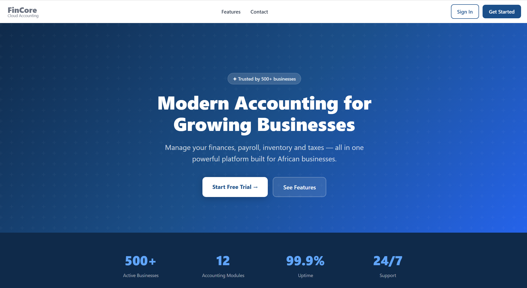 FINCORE ACCOUNTING & BUSINESS MANAGEMENT SOFTWARE